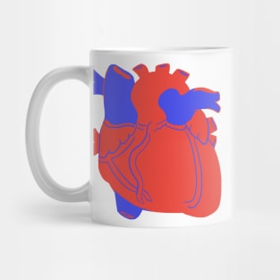 Human Heart Simple Mug